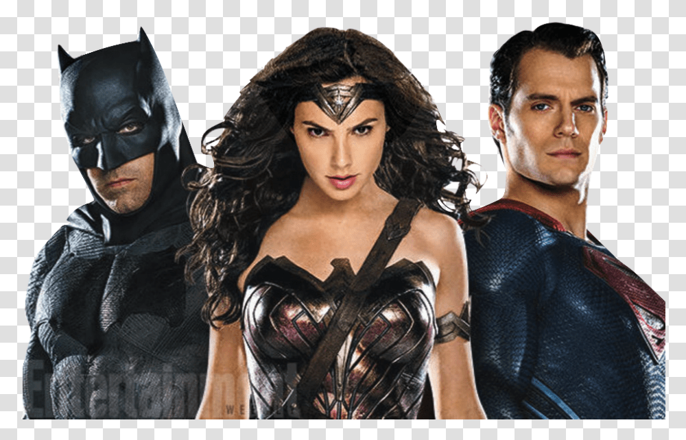 Batman And Superman Background Wonder Woman Ben Affleck, Person, Costume, Skin Transparent Png
