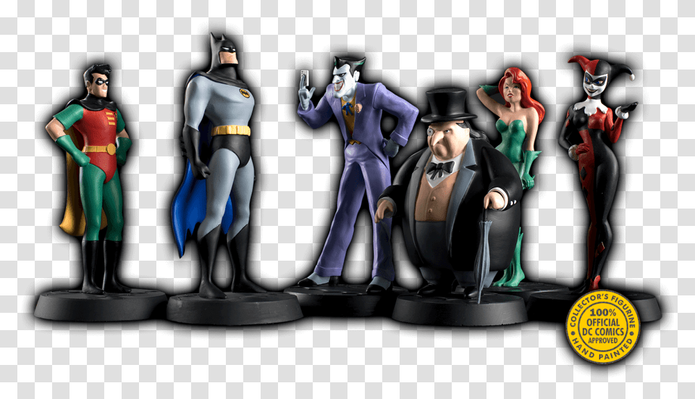 Batman Animated Series Action Figure Download Batman The Animated Series Eaglemoss, Person, Human, Figurine Transparent Png
