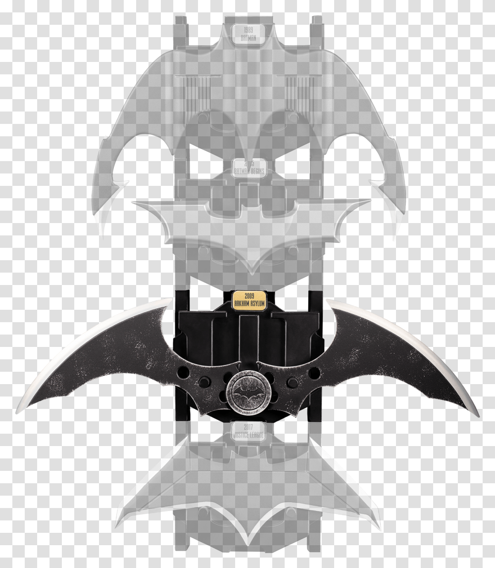 Batman Arkham Batarang Replica, Helmet, Gun Transparent Png