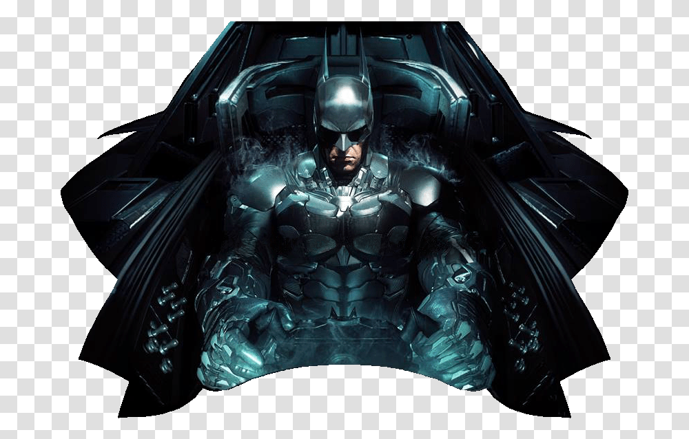 Batman Arkham Knight Batman Hd, Helmet, Apparel, Person Transparent Png