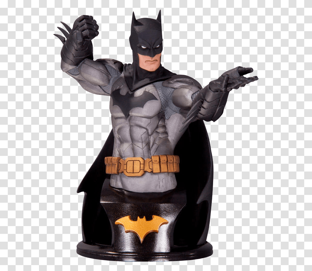 Batman Batman Dc Comics Super Heroes Bust Jim Lee, Person, Human Transparent Png
