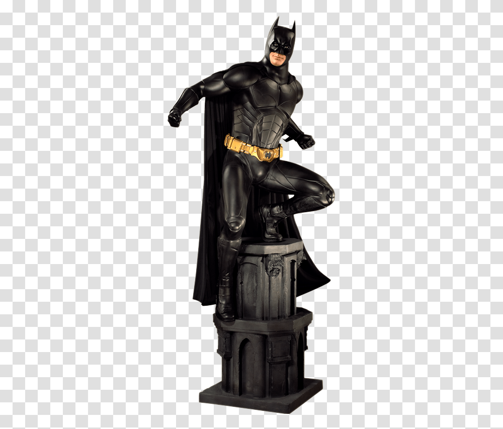 Batman Begins Life Size Statue, Person, Human, Sunglasses, Accessories Transparent Png