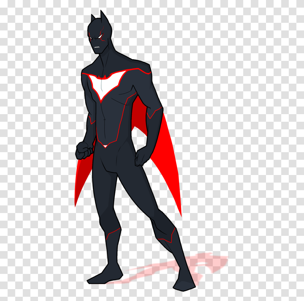 Batman Beyond By Mrgreenlight Illustration, Apparel, Sleeve, Long Sleeve Transparent Png