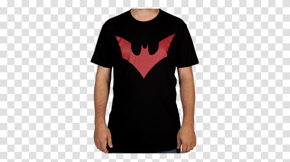 Batman Beyond Logo Shirt Batman, Apparel, Sleeve, Person Transparent Png