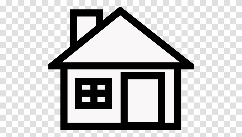 Batman Black And White House Clip Art, Housing, Building, Cottage, Mailbox Transparent Png