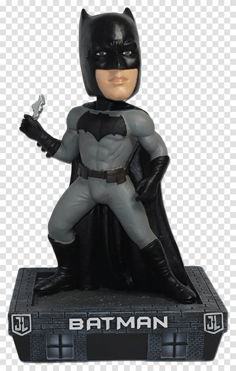 Batman Bobble Head, Person, Human, Figurine, Spandex Transparent Png