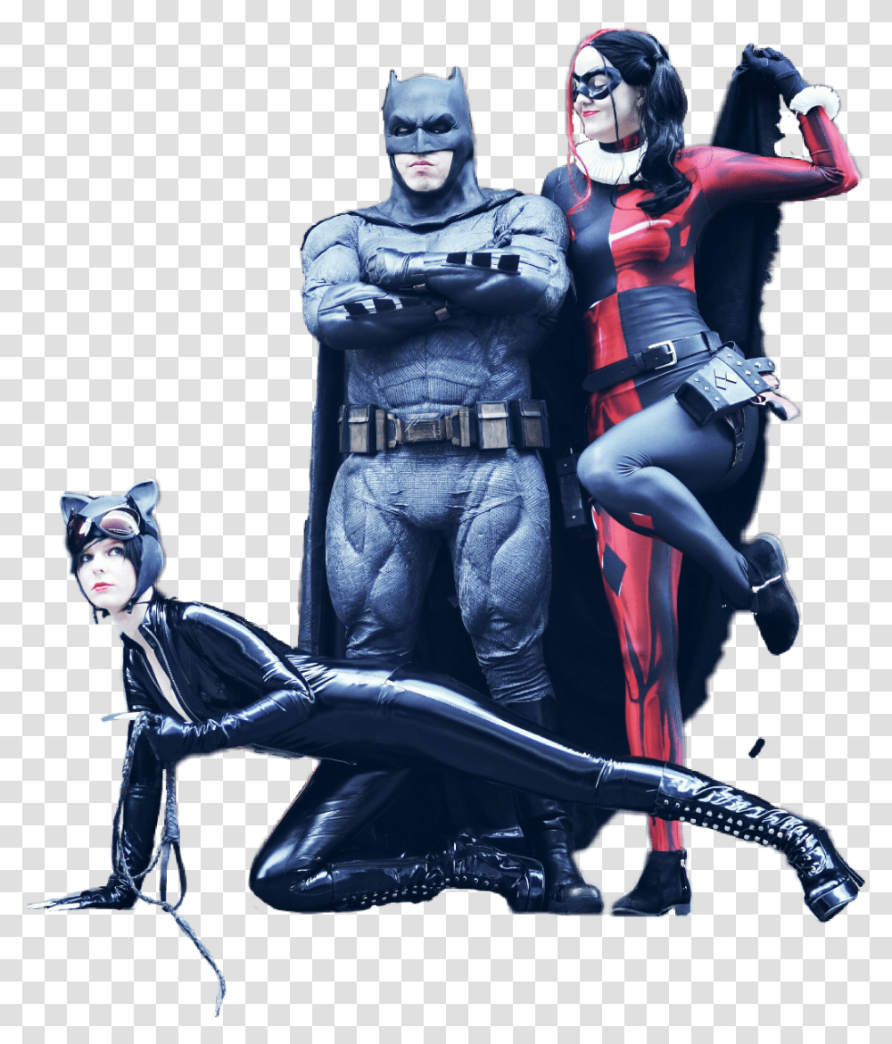 Batman Catwoman Cosplay Stu76 Action Figure, Person, Human, Costume Transparent Png
