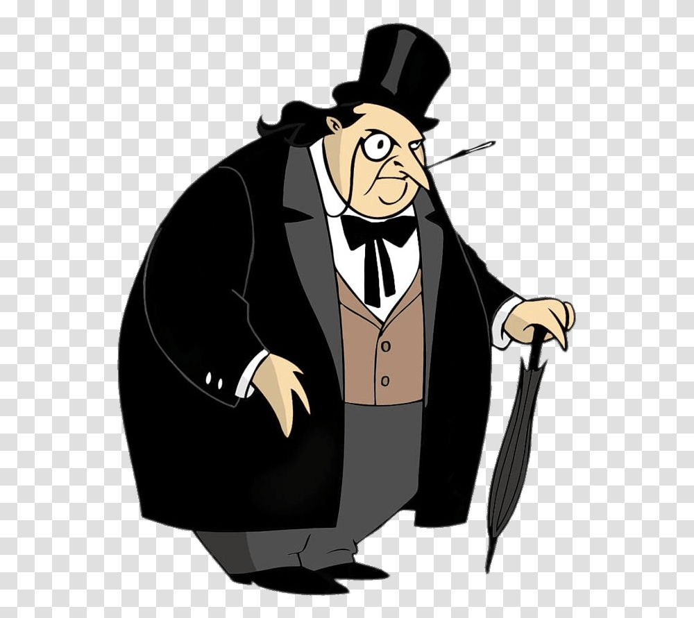 Batman Character The Penguin Image Batman Animated Series Penguin, Performer, Person, Human, Magician Transparent Png