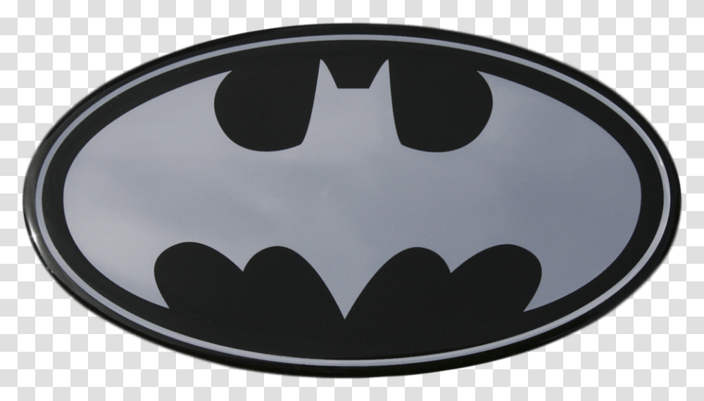 Batman Classic Logo Chrome Lensed Emblem Batman Car Logo, Mouse, Hardware, Computer Transparent Png