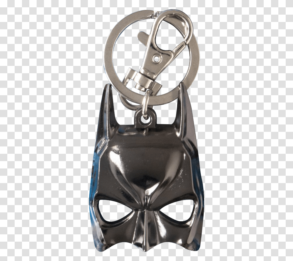 Batman Cowl Keychain Batman, Helmet, Apparel, Crystal Transparent Png