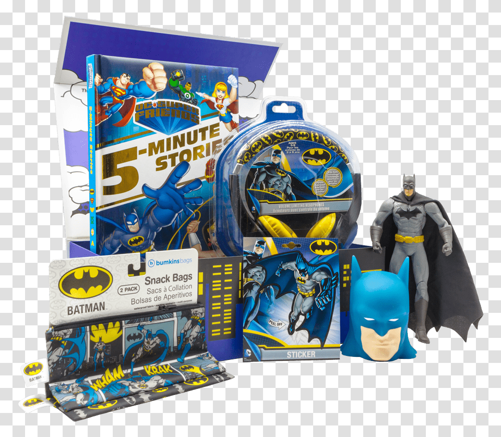 Batman Detective Comics Gift Box Batman, Arcade Game Machine, Person, Human, Robot Transparent Png