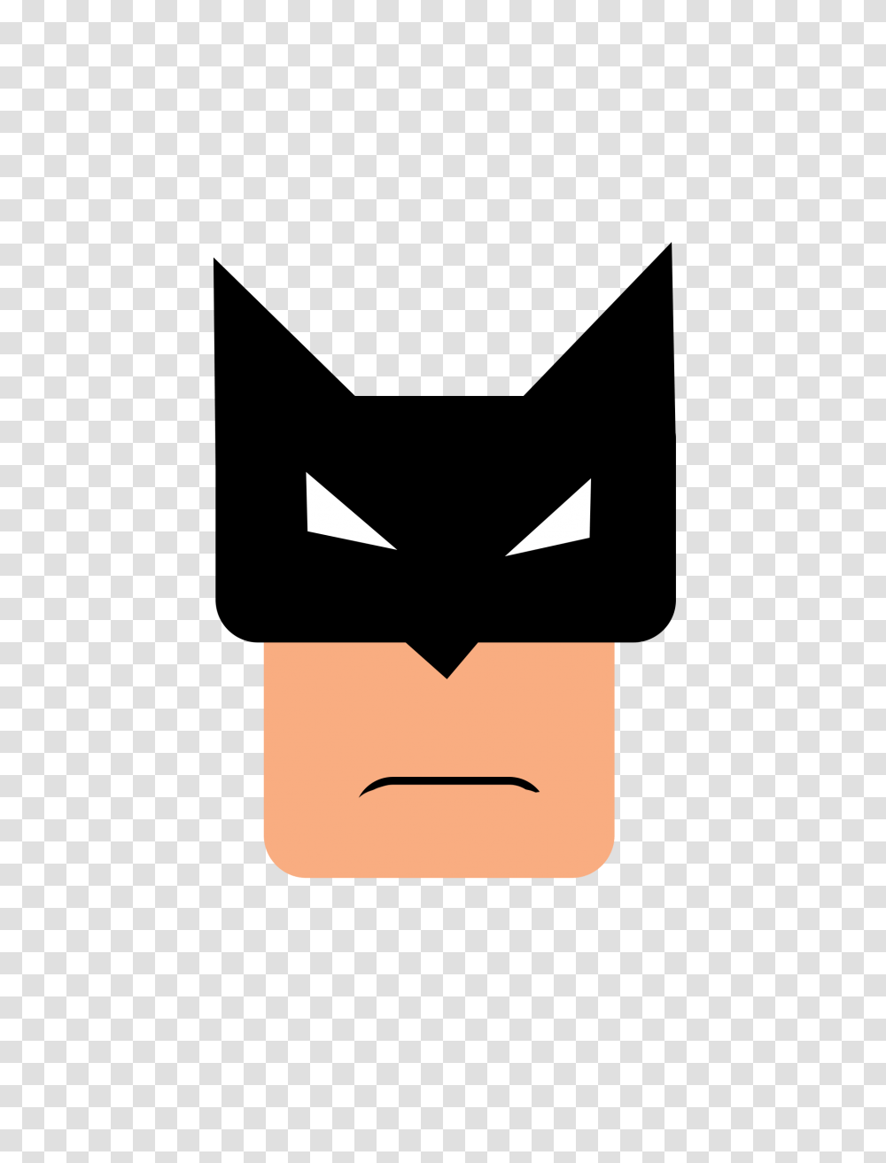 Batman Face Clipart Free Download, Stencil, Logo Transparent Png