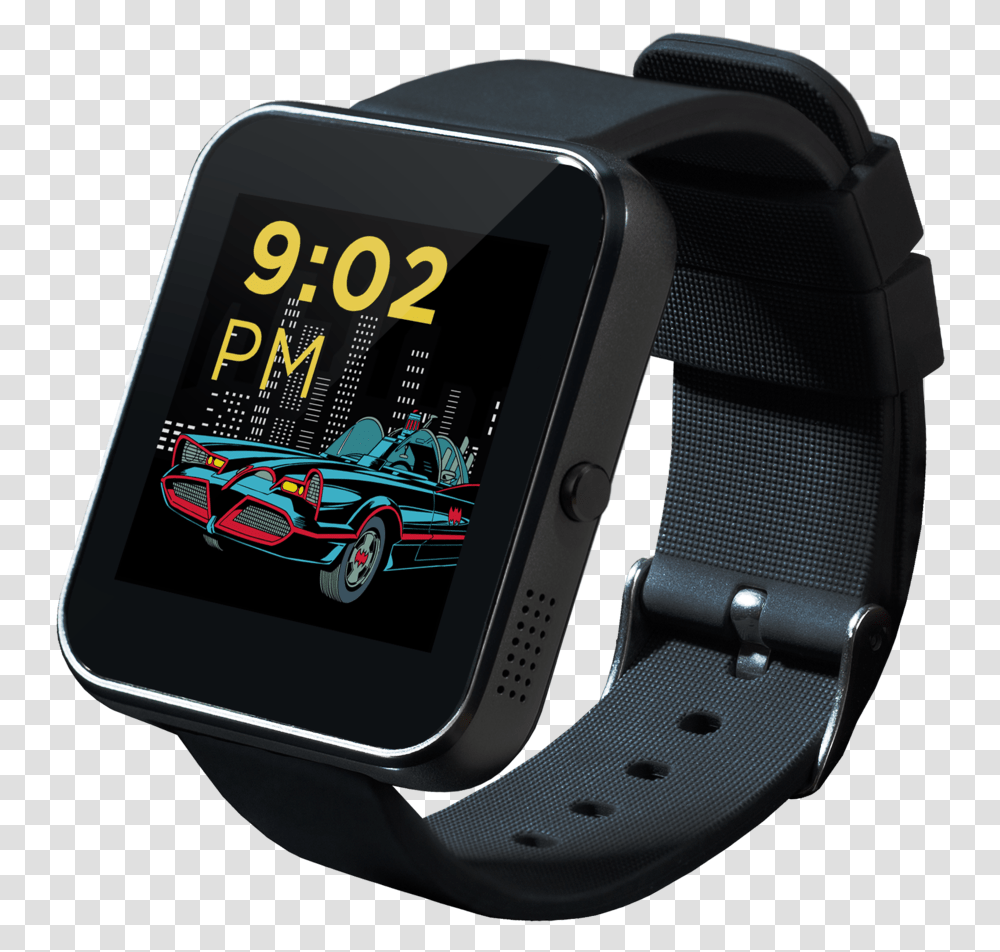 Batman Face, Wristwatch, Digital Watch, Car, Vehicle Transparent Png