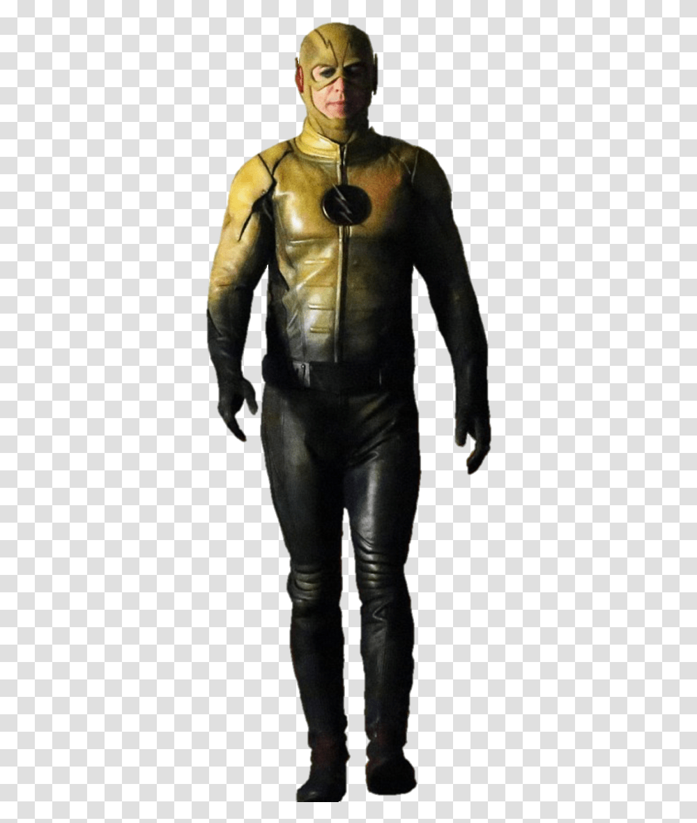 Batman Flash Reverse Flash, Person, Coat, Suit Transparent Png