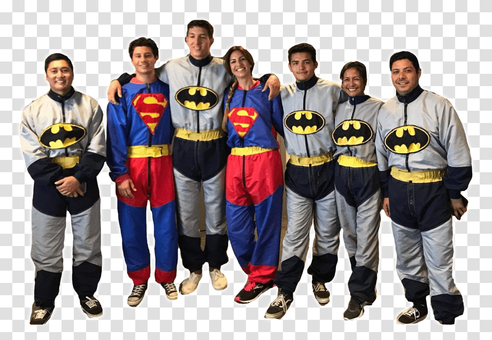 Batman Flying Team, Person, Pants, People Transparent Png