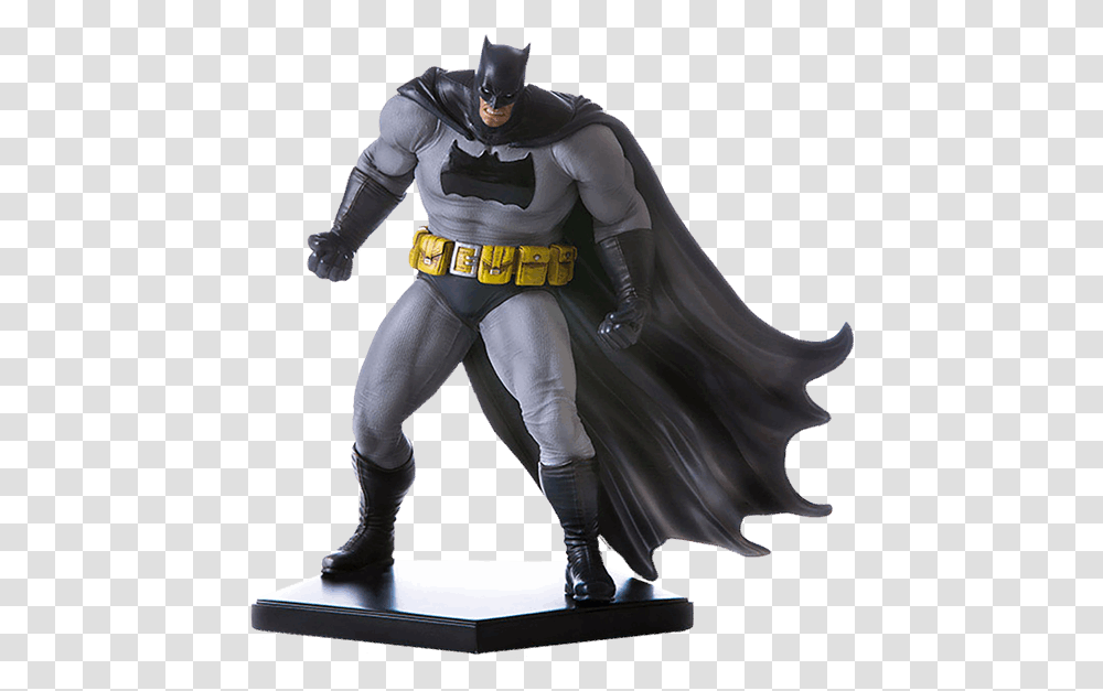 Batman Frank Miller Statue, Person, Human, Apparel Transparent Png
