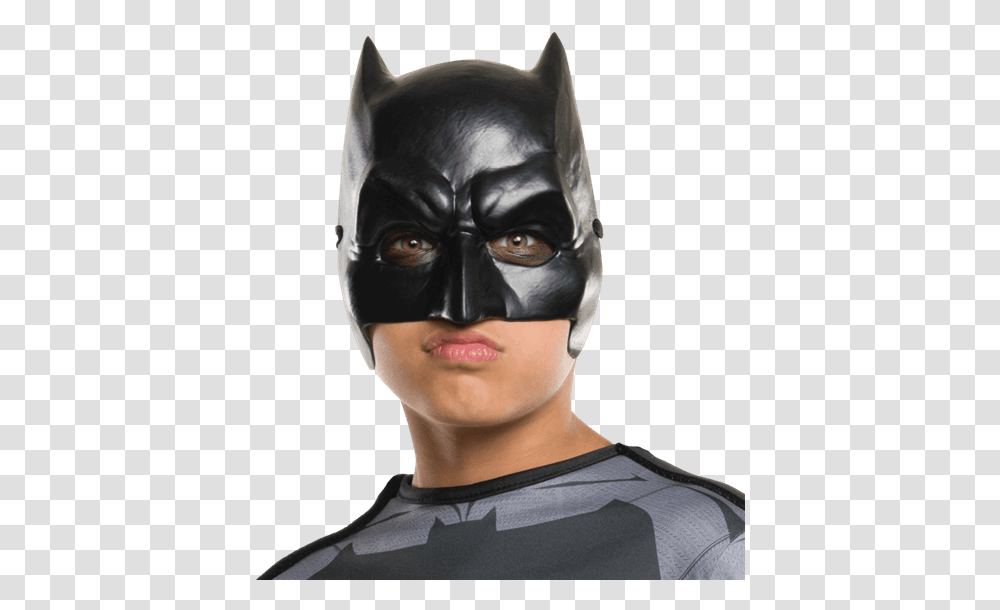 Batman Half Mask, Person, Human, Head Transparent Png