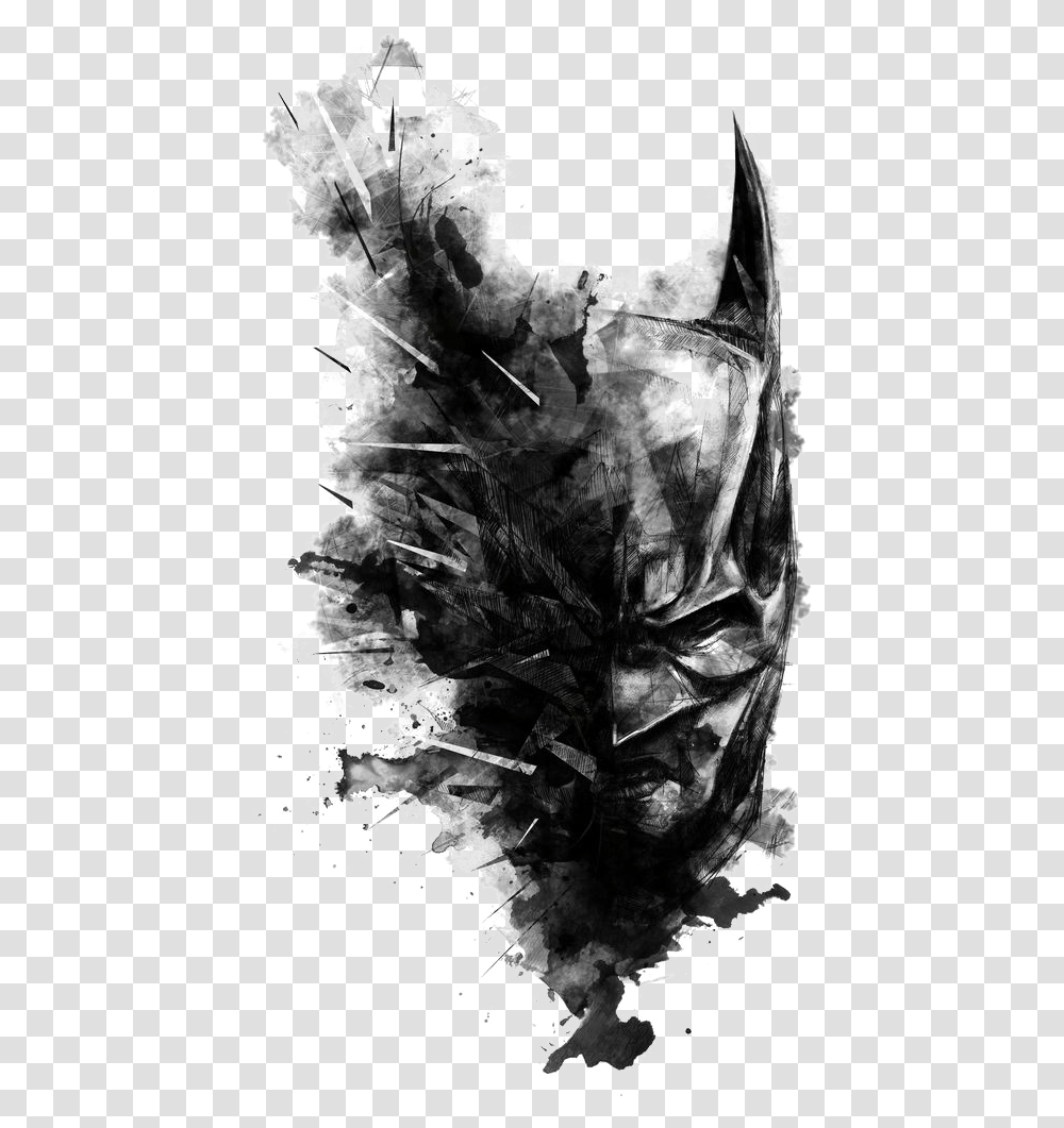Batman Image Batman Tattoo, Head, Poster, Advertisement Transparent Png