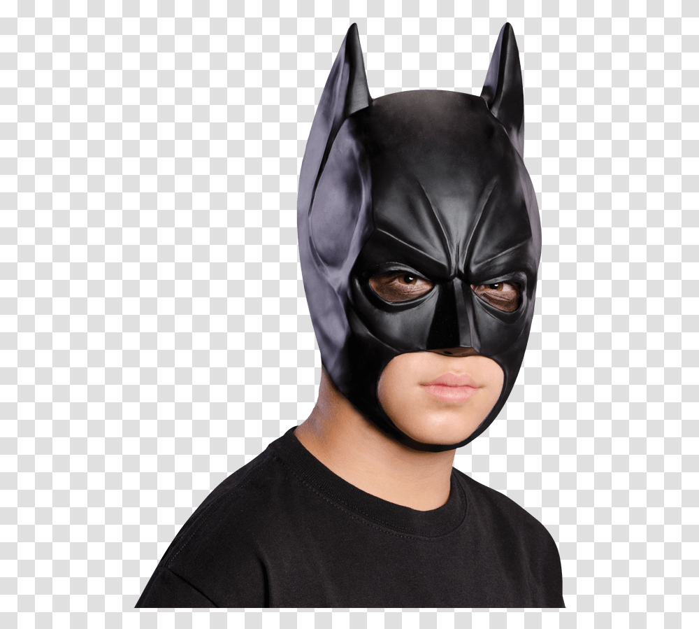 Batman Joker Bane Black Mask Batman Mask, Person, Human Transparent Png