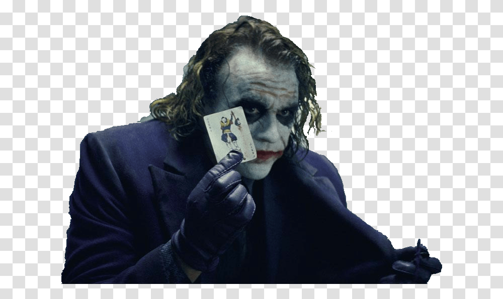Batman Joker Joker Heath Ledger, Person, Human, Money, Magician Transparent Png