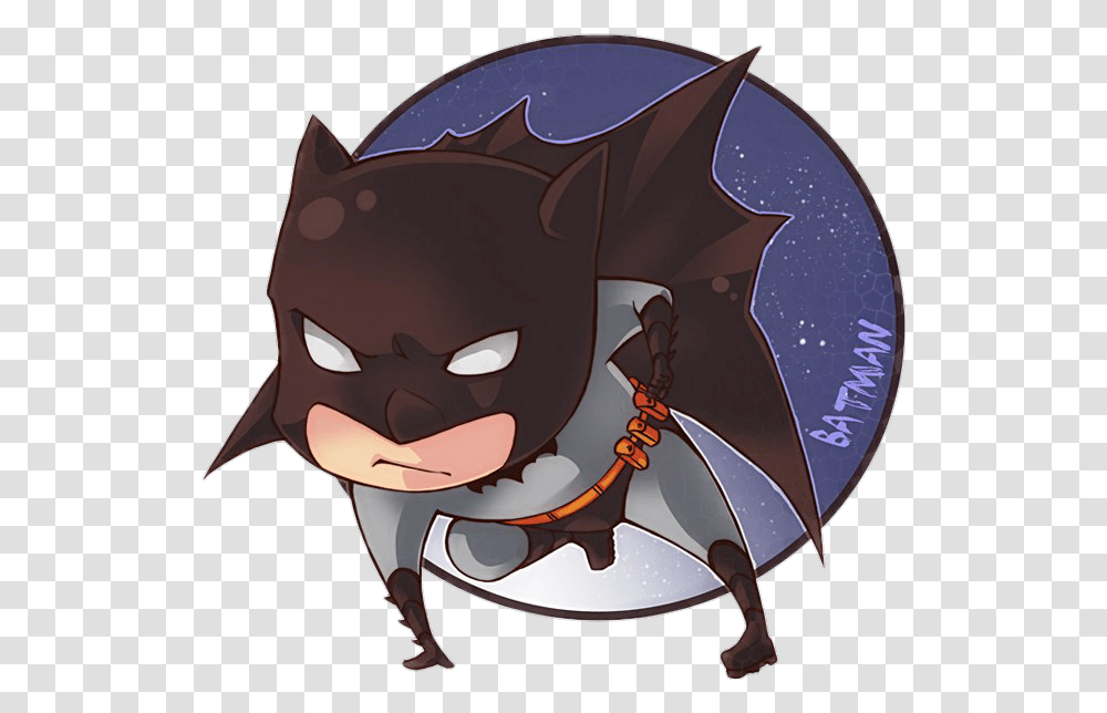 Batman Kawaii Chibi Freetoedit Batman Kawaii, Mammal, Animal, Wildlife Transparent Png