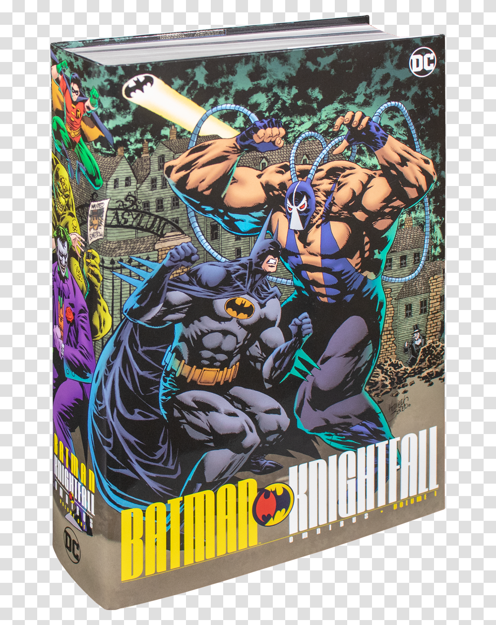 Batman Knightfall Omnibus Cover, Poster, Advertisement, Book, Comics Transparent Png