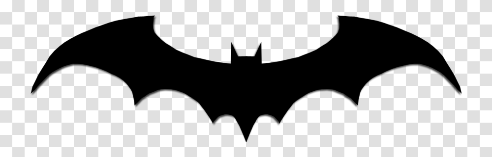 Batman Logo Batman Arkham Bat Symbol, Gray, World Of Warcraft, Halo Transparent Png