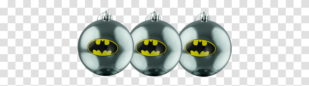 Batman Logo Christmas Bauble Ornament 3pack Earrings, Symbol Transparent Png