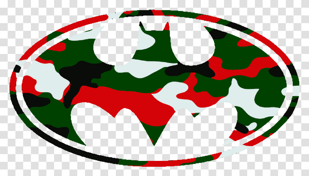 Batman Logo Christmas Camo Cut Large Batman Logo Printables, Military Uniform, Camouflage, Soldier, Army Transparent Png