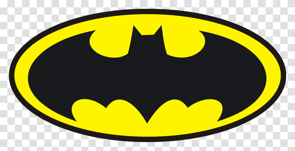 Batman Logo Clip Art Batman Logo With Black Background Transparent Png