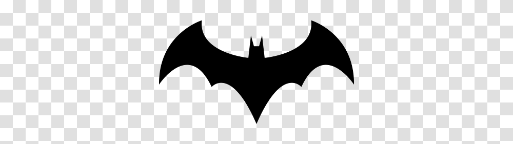 Batman Logo Clip Art, Gray Transparent Png