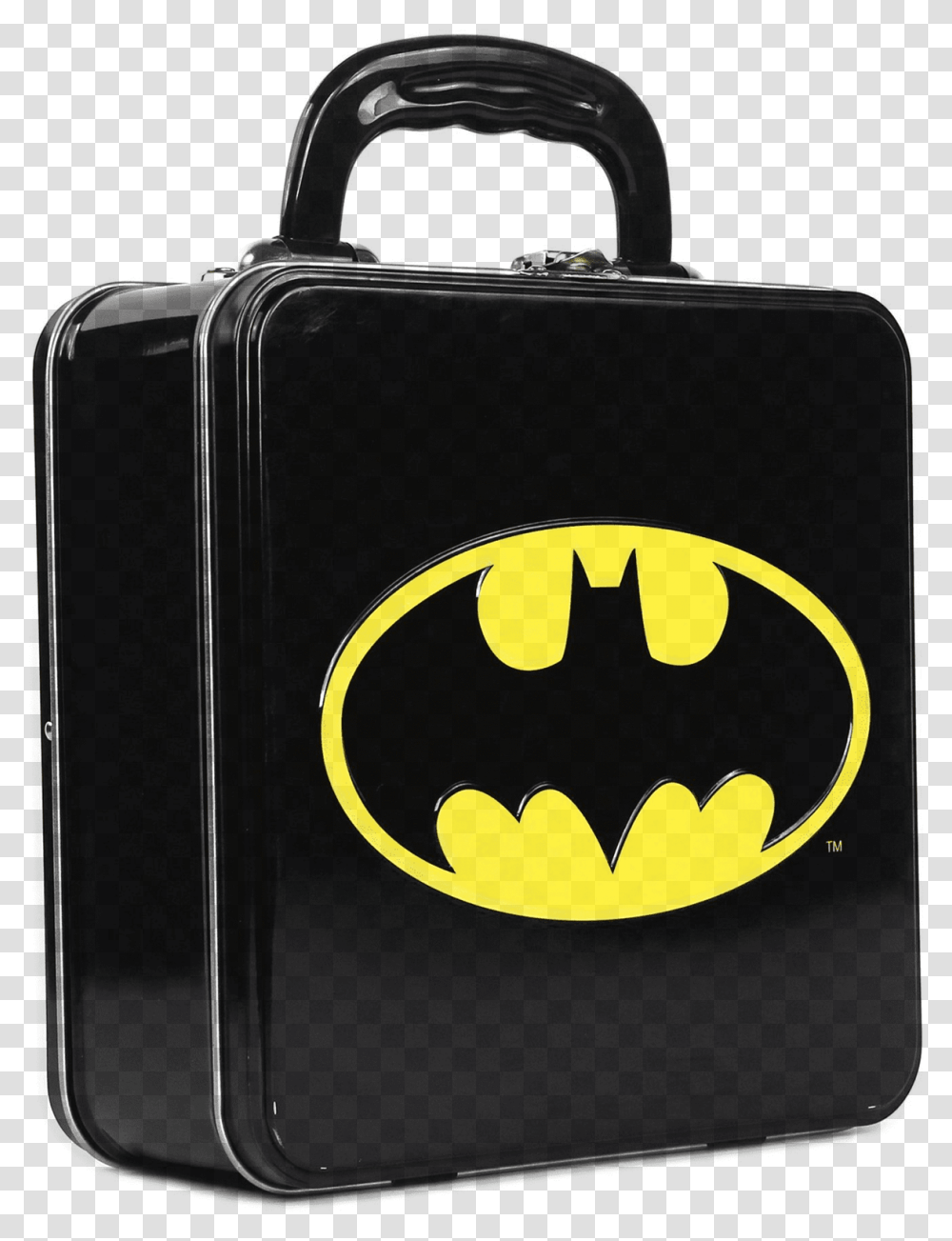 Batman Logo Embossed Tin Tote Batman Logo Looks Like Tooth, Symbol, Bag Transparent Png
