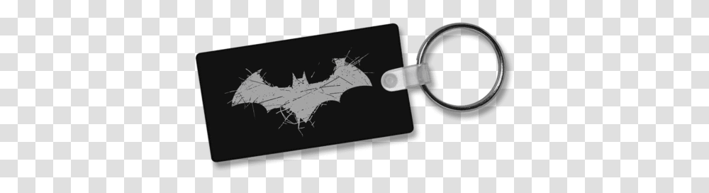 Batman Logo Keychain, Symbol, Label, Text, Wildlife Transparent Png