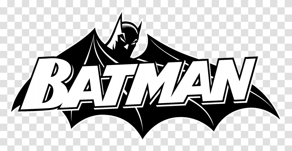 Batman Logo Logo Batman Black And White, Symbol, Stencil, Ninja Transparent Png