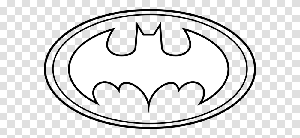 Batman Logo Outline Transparent Png