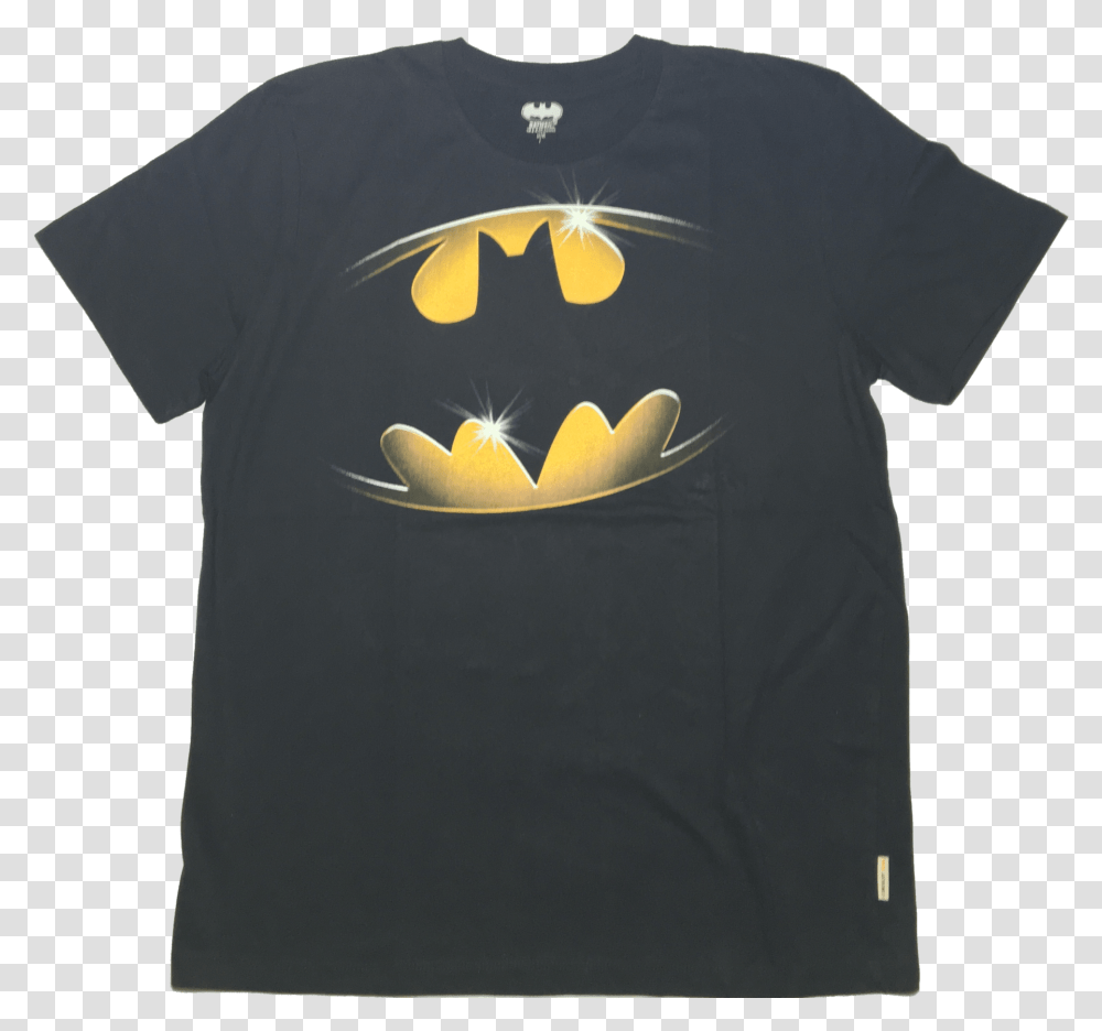 Batman Logo T Shirt By Bio World Batman, Clothing, Apparel, T-Shirt, Symbol Transparent Png