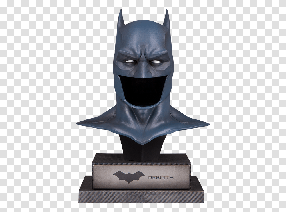 Batman Mask Batman Dark Knight Metal Statues, Person, Human, Trophy Transparent Png