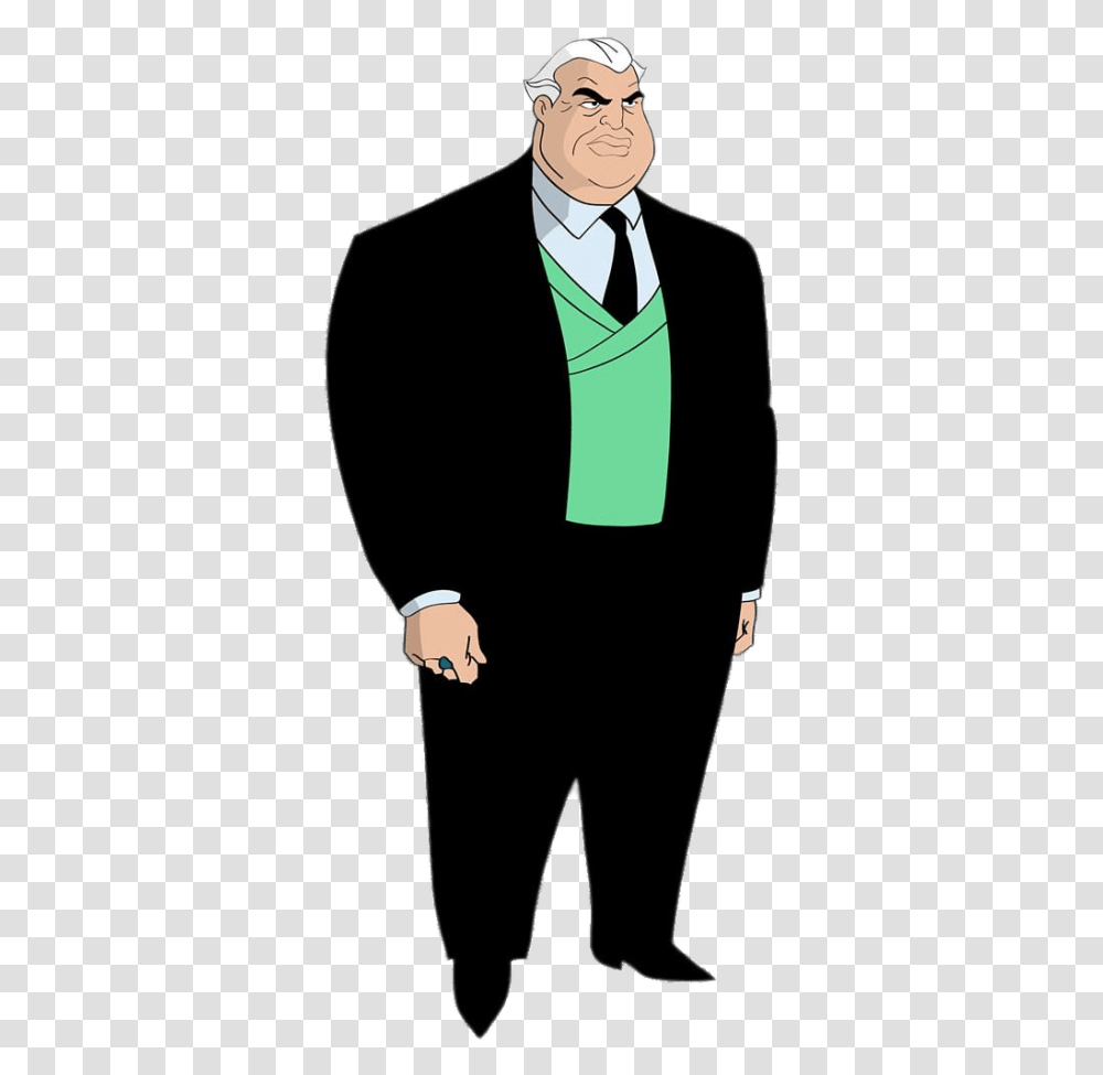 Batman Mystery Of The Batwoman Rupert Thorne, Person, Tie, Hand Transparent Png