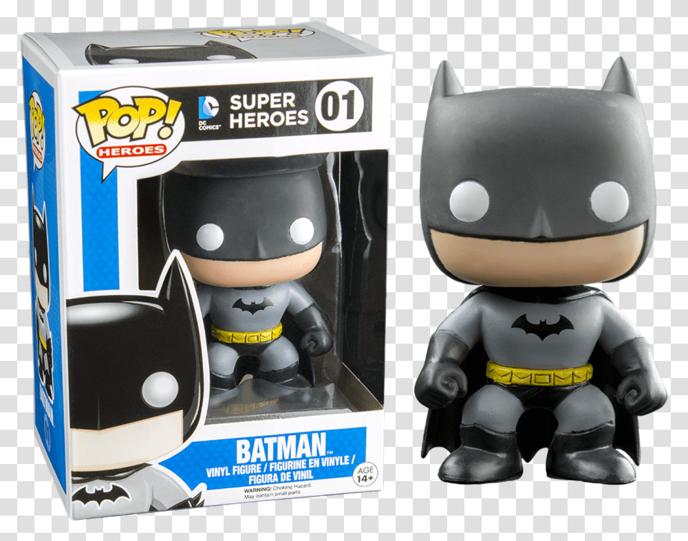 Batman New 52 Batman Pop Vinyl, Toy, Robot, Figurine Transparent Png