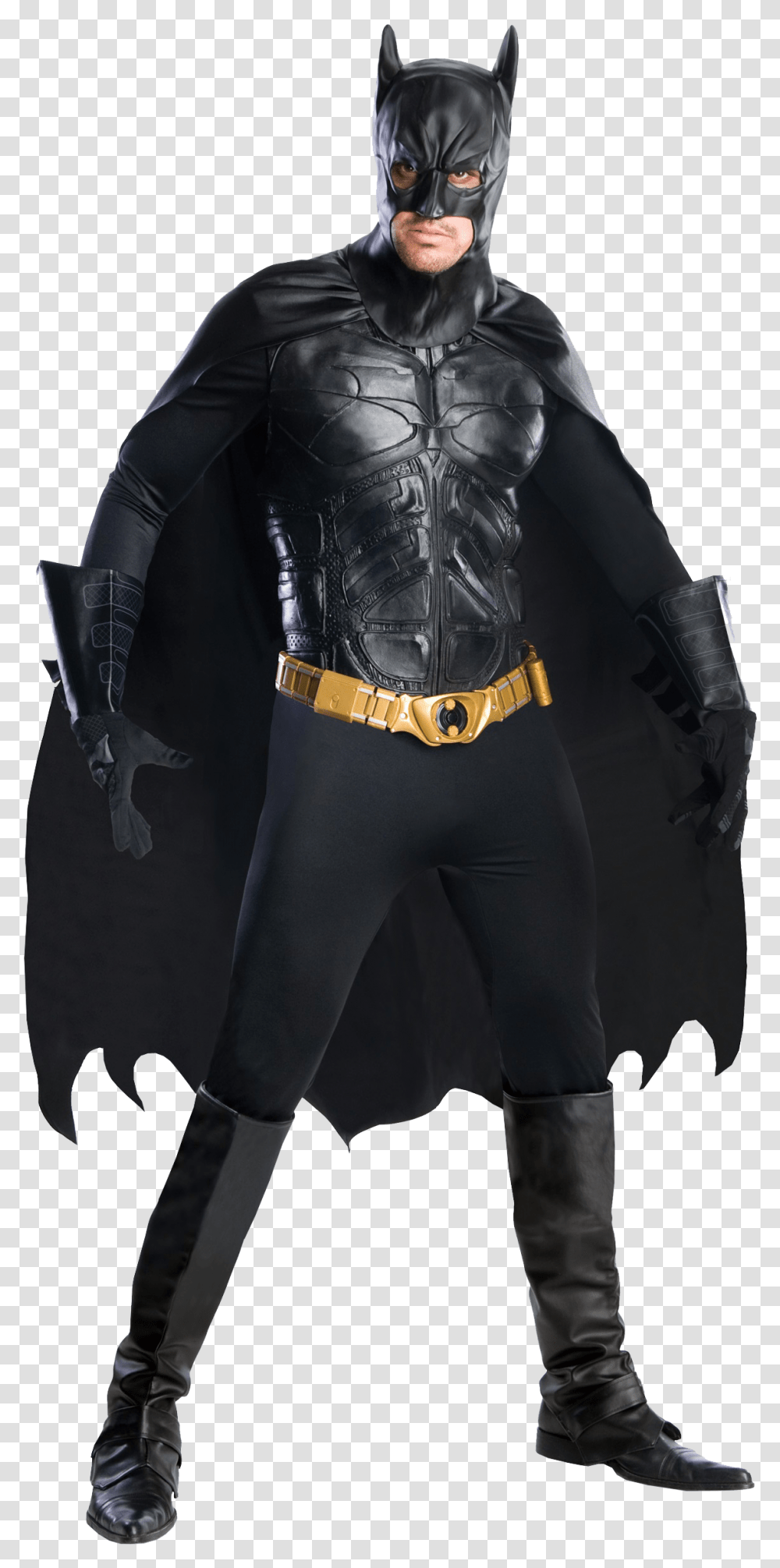 Batman No Background, Person, Human, Apparel Transparent Png