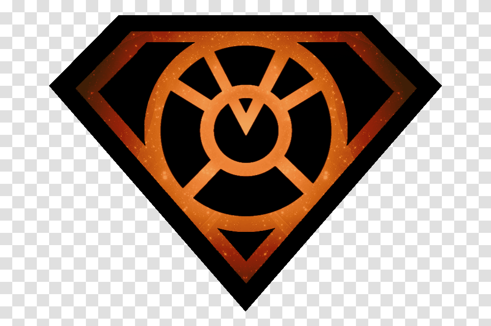 Batman Orange Lantern Logo, Trademark, Emblem, Badge Transparent Png