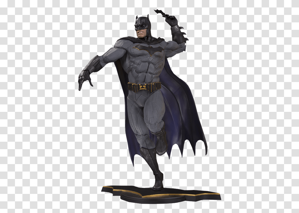 Batman Pvc Statue, Person, Human, Figurine, Costume Transparent Png