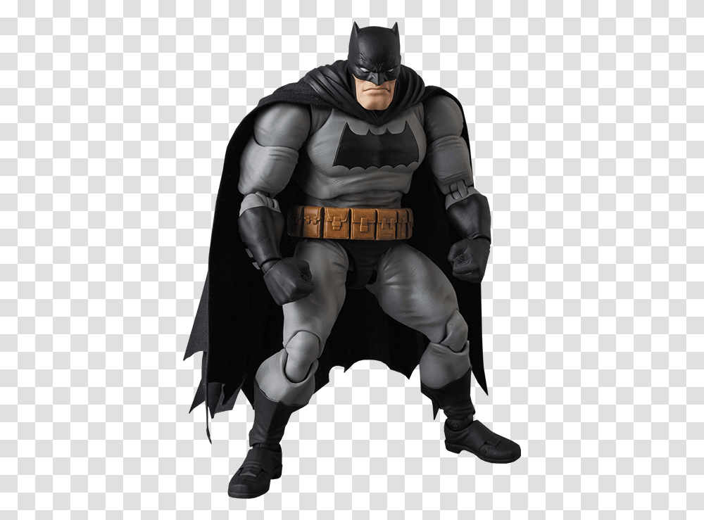 Batman Quotthe Dark Knight Returns Mafex Batman The Dark Knight Returns, Person, Human Transparent Png