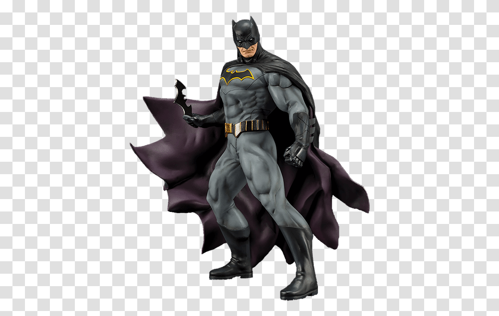 Batman Rebirth Statue, Person, Human, Helmet Transparent Png