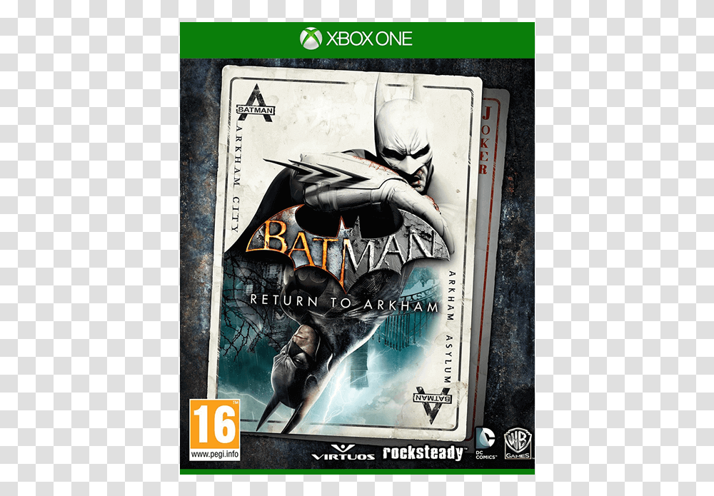 Batman Return To Arkham Xbox One, Poster, Advertisement, Person, Human Transparent Png