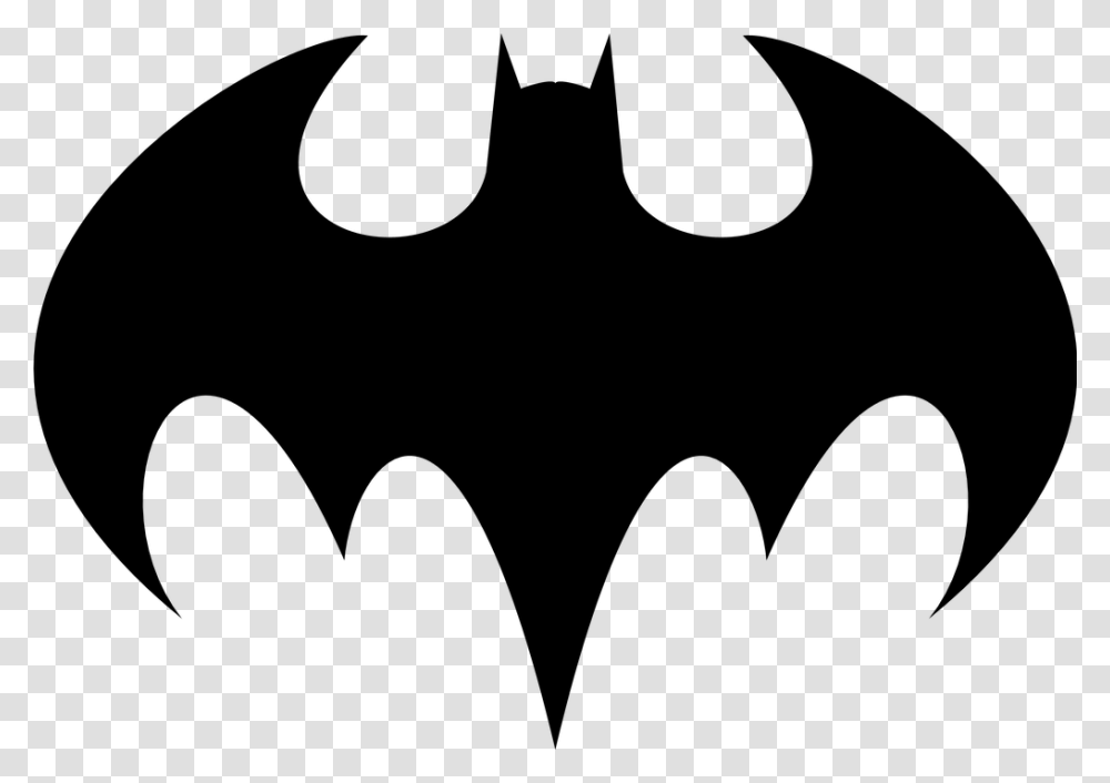 Batman Returns Bat Symbol, Gray, World Of Warcraft Transparent Png
