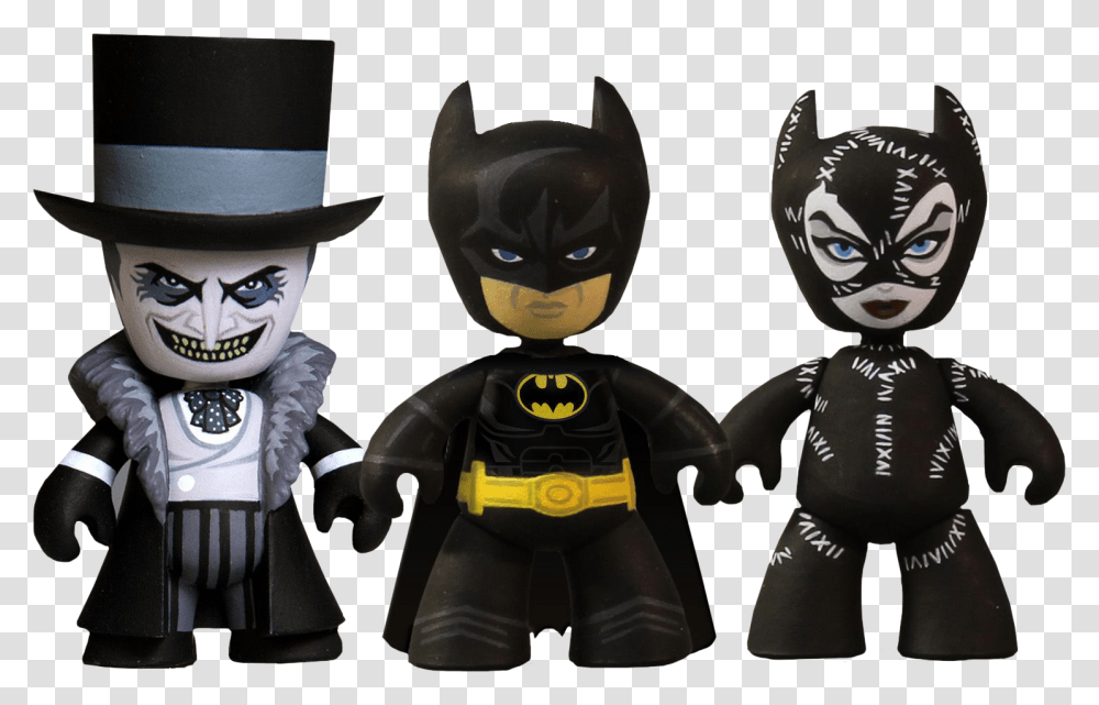 Batman Returns Figure Set, Hat, Apparel, Person Transparent Png