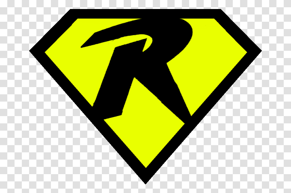 Batman Robin Logo, Sign, Road Sign Transparent Png
