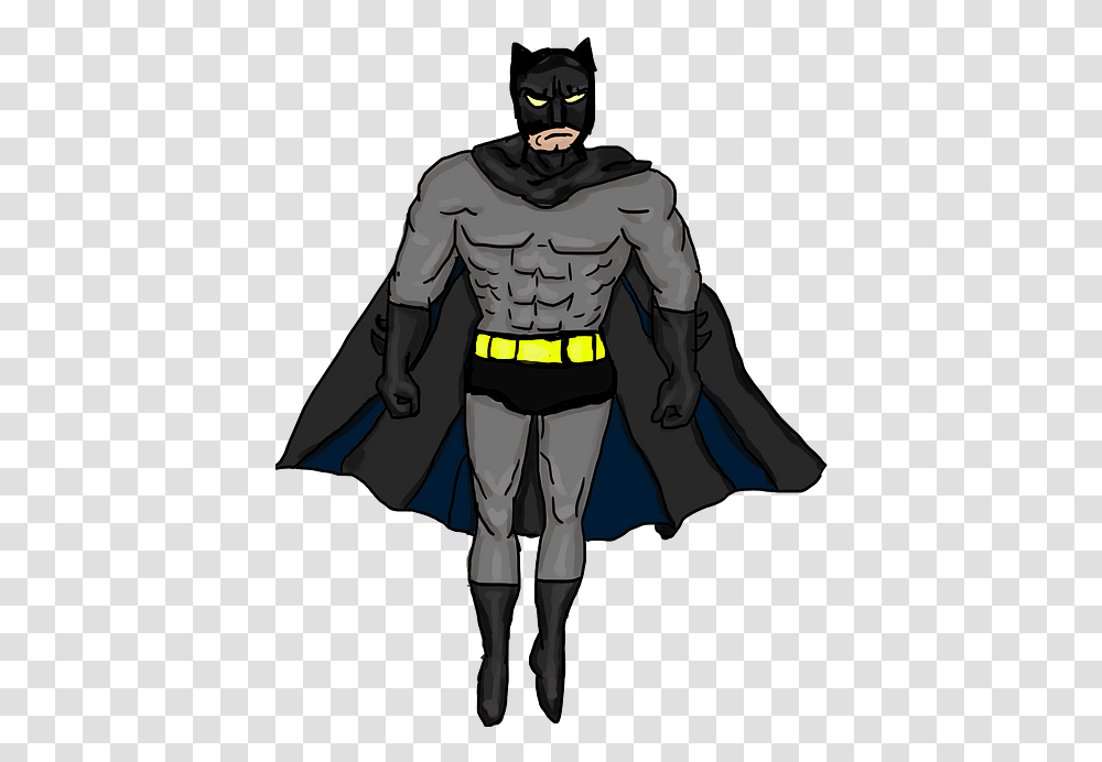 Batman Superhero Champion Strong Muscle Muscular, Person, Human, Ninja Transparent Png