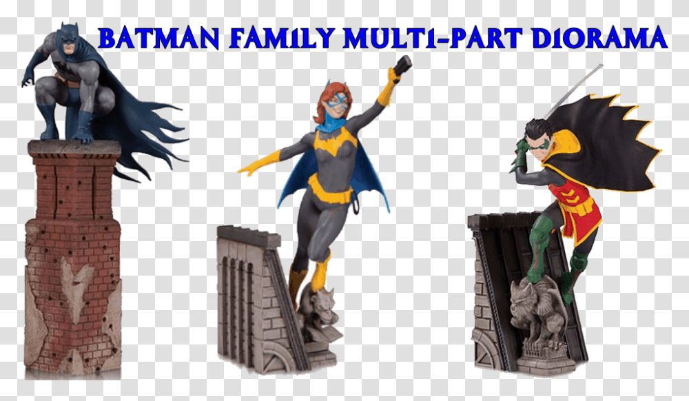 Batman Tas Batgirl Statue, Person, People, Hand, Book Transparent Png